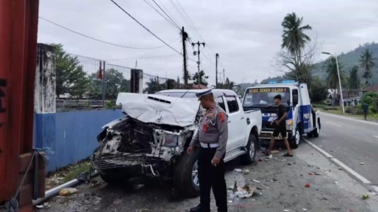 Kumpulan Fakta Hasil Olah TKP Kecelakaan Beruntun Seorang Pemudik Tujuan Medan Tewas di Pariaman