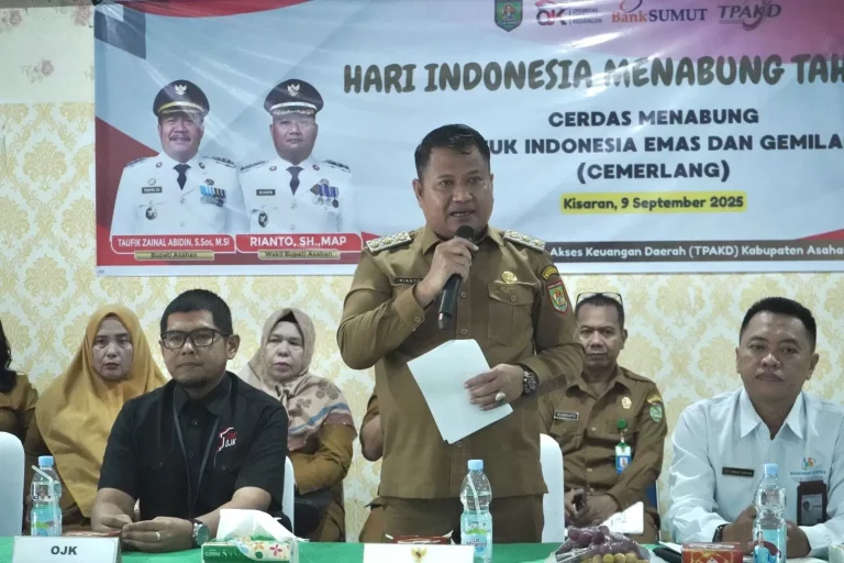 Wakil Bupati Pariaman Ajak Warga Untuk Menabung Sejak Dini, Masyarakat Menabung Perkuat Ekonomi Daerah